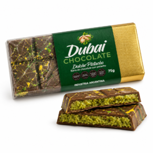 Barra Dubai Chocolate Dolche Pistacho 75 g